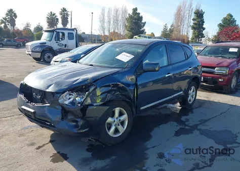 2013 Nissan Rogue S from USA, damaged, VIN JN8AS5MV6DW624930